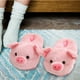 thumbnail image 3 of Pantuflas de animales de peluche para hombres y mujeres, pantuflas para interiores y exteriores, zapatos de casa antideslizantes de felpa suave, , Rosado Yinane Zapatillas de mujer, 3 of 8