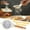 🔥 A_New#1531, variant on Fine Mesh Flour Sieve with Wooden Handle, 250mm Stainless Steel Baking Sifter, Handheld Spreading Tool, Kitchen Multifunctional Strainer for Baking, Cooking, Fruit Filtering