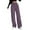 Purple, variant on BLVB Women's Comfy Lounge Pants Wide Leg Baggy High Waist Ribbed Workout Pants Fall Outfits with Drawstring