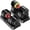 Pair(3-25lbs), variant on LNOW 25lbs (1 Pair) Quick Select Adjustable Dumbbells for Homm 5 in 1 Free Weights 5/10/15/20/25lb/50lb Dumbbell with Anti-Slip HanSuitable for Home Gym Exercise Equipment