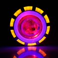 thumbnail image 4 of LAFGUR Angel Devil Eyes Headlight, Motorcycle Projector Headlight,Motorcycle Strong/Weak Light LED Headlight Projector Lens Dual Angel & Devil Eye HeadLamp, 4 of 8