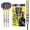 Yellow&Purple-23G, variant on Target Luke Littler Loadout Swiss Point Steel Tip Darts 90% Tungsten 24g