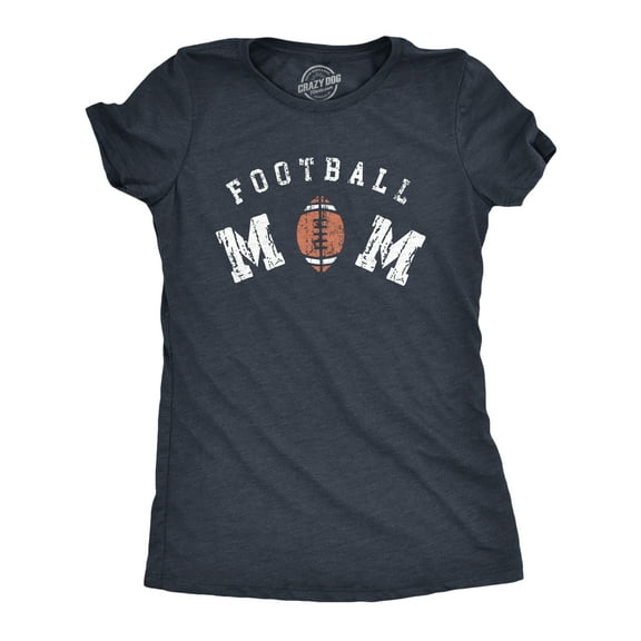 Womens Football Mom T Shirt Funny Cool Mothers Day Gift Foot Ball Lover Novelty Tee for Ladies Womens Graphic Tees