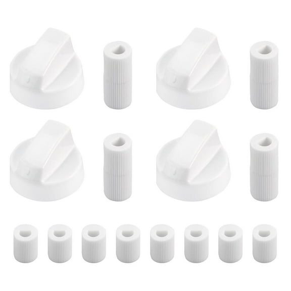 Heat Resistant Stove Knob Replacement Oven Stove Knob Control Modern with Adapter Accessories
