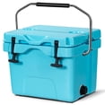 thumbnail image 1 of Hielera aislante Cooler COSTWAY de 16 cuartos de galón y 24 latas, azul, 1 of 9