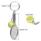 thumbnail image 5 of Tennis Racket Keychain with Ball - Tennis Gift, 5 of 5