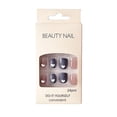 thumbnail image 2 of Uñas postizas HUOGUO White Heart Girls Short Press On x24, 2 of 4