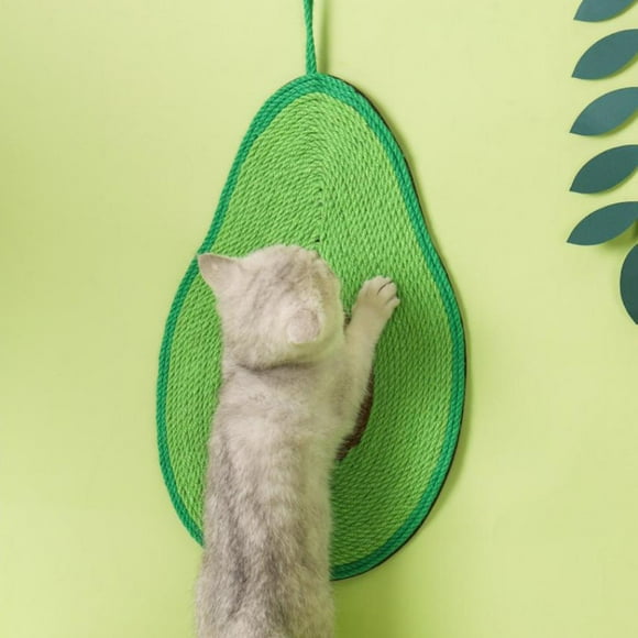 Alfombrilla rascadora para gatos perfecl de sisal antideslizante Verde