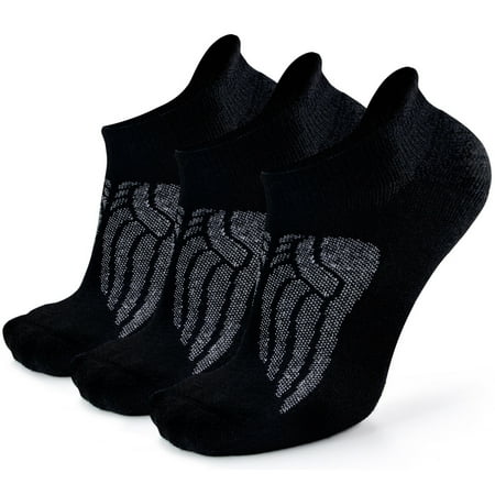 

Busy Socks Women s Invisible Liner Wool No Show Socks 3 Pack Medium Black