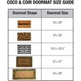thumbnail image 3 of Farm Living Vinyl Back Coco Doormat, 18"x 30", 3 of 3