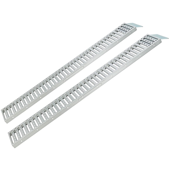 Kicctian 2-Pack 72x9 in Heavy-Duty Steel Loading Ramps, 1000 lb Capacity Anti-Slip Ramps for ATV, Motorcycle & Lawn Mower