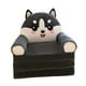 thumbnail image 3 of Sofá cama plegable con forma de animal, sillón convertible, suave y plegable, sillón cama convertible para dormitorio de jardín de infantes, 3 of 8