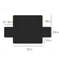 thumbnail image 3 of Tyidzon Sofa Covers Waterproof and Washable Pet Couch Covers for Sofa, Non Slip Couch Cover for Kids, Dog, Pet Sofa Cover, Black, 3 of 6