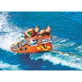 thumbnail image 4 of WOW Watersports Zinger Comfortable Towable 2 Person Boating Lake Inflatable Deck, 4 of 4