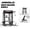 Smith Machine Power Rack-Black/Weight Bench-Black, variant on Mikolo Smith Machine Home Gym, All-in-One Power Rack with Smith Cage and Functional Trainer, Squat Rack with 2:1 Dual Pulley Cable System and Extended Forward Reach, Vertical Leg Press