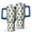Flower-01, variant on Flower Floral Print Pattern Insulated Lunch Bag for Women and Men, Large Portable Soft Cooler Tote, Thermal Food Storage Bag with Pearl Cotton, 8.66L, 8.75"x5.75"x9.5"