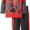 3T, variant on Marvel Little Boys' Spiderman 2 Piece Hooded Top and Pant, Chinese Red, 2T