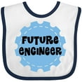 thumbnail image 3 of Inktastic Future Engineer Boys or Girls Baby Bib, 3 of 4