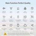 thumbnail image 6 of Wovilon Tuya Smart Wifi/Bluetooth Solar Outdoor Human Body Infrared Alarm Outdoor Waterproof Sound And Light Alarm, 6 of 9
