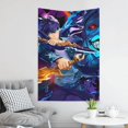 thumbnail image 6 of Solo Leveling Tapestry Dorm Decor Wall Hanging Tapestries Window Curtain Picnic Mat Beach Blanket 60x40 Inch, 6 of 8