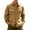 Khaki, variant on Men's Fleece Lined Cargo Shirt Jacket - Slim Fit Winter Warm Button Down Outdoor Shacket