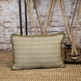 thumbnail image 3 of Parkland Collection Transitional Stripes Green 14" x 20" Pillow, 3 of 7