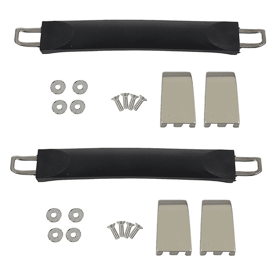 2X Suitcase Handle, Suitcase Luggage Case Handle Flexible 25cm Spare Strap Handle Grip Replacement