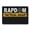 Original, variant on Rapid Dominance Canvas USA Flag Patch 3x2" for T75/T79 Hat Cap (Gold Flag)