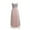 Pink, variant on Rrunsv Women'S Semi Formal Dresses Women's Dress Sleeveless Ruffle Midi Party Dress Bodycon Split Dresses Dark Blue,M