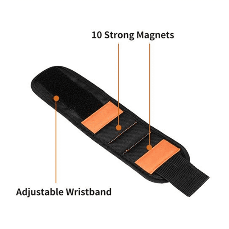 MagnoGrip Magnetic Wristband for Holding Screws, Nails, Drill Bits - Cool  Gifts for Men - Super Strong Magnets - Great DIY Gifts for Christmas, Dad,  Husband, Handyman, Craft Enthusiasts, Blue 