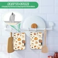 thumbnail image 4 of Yayeee Pot Holders Kitchen Heat Resistant with Pocket 7"x9.8" Cotton Oven Cooking Hot Pads, Fall Beige Pumpkin, 4 of 7