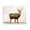 Cabin Forest Deer Portrait, variant on Stupell Industries Farmhouse Forest Pattern Deer Canvas Art, 20 x 16, by Amber Sterling