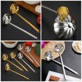 thumbnail image 4 of Raindrops Stainless Steel Kitchen Ladle and Oil Strainer for Healthy Cooking and Easy Oil Separation, 4 of 6
