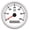 White white, variant on 85mm Boat Tachometer 0~6000 RPM Tacho Gauge Meter Gauge Digital Hourmeter Marine Outboard Engine Motor Generator 9-32V ,Easy to Install