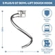 thumbnail image 3 of Gancho para amasar de acero inoxidable para batidora Kitchenaid 5Plus y 6QT, 3 of 7
