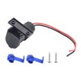thumbnail image 1 of Amdohai 12V Power Supply Base with Bracket Power Mother Seat Waterproof Car Cigarette Lighter Socket Adapter for Car Motorcycle RV, 1 of 8