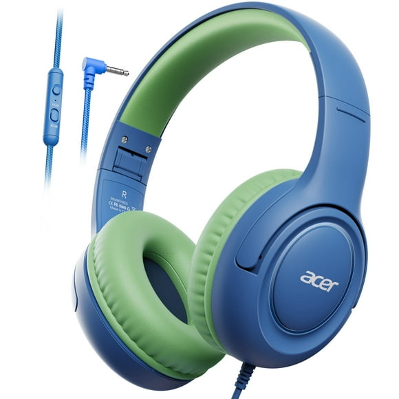 Auriculares para niños acer HK03 con limitador de volumen para colocar sobre las orejas con cable