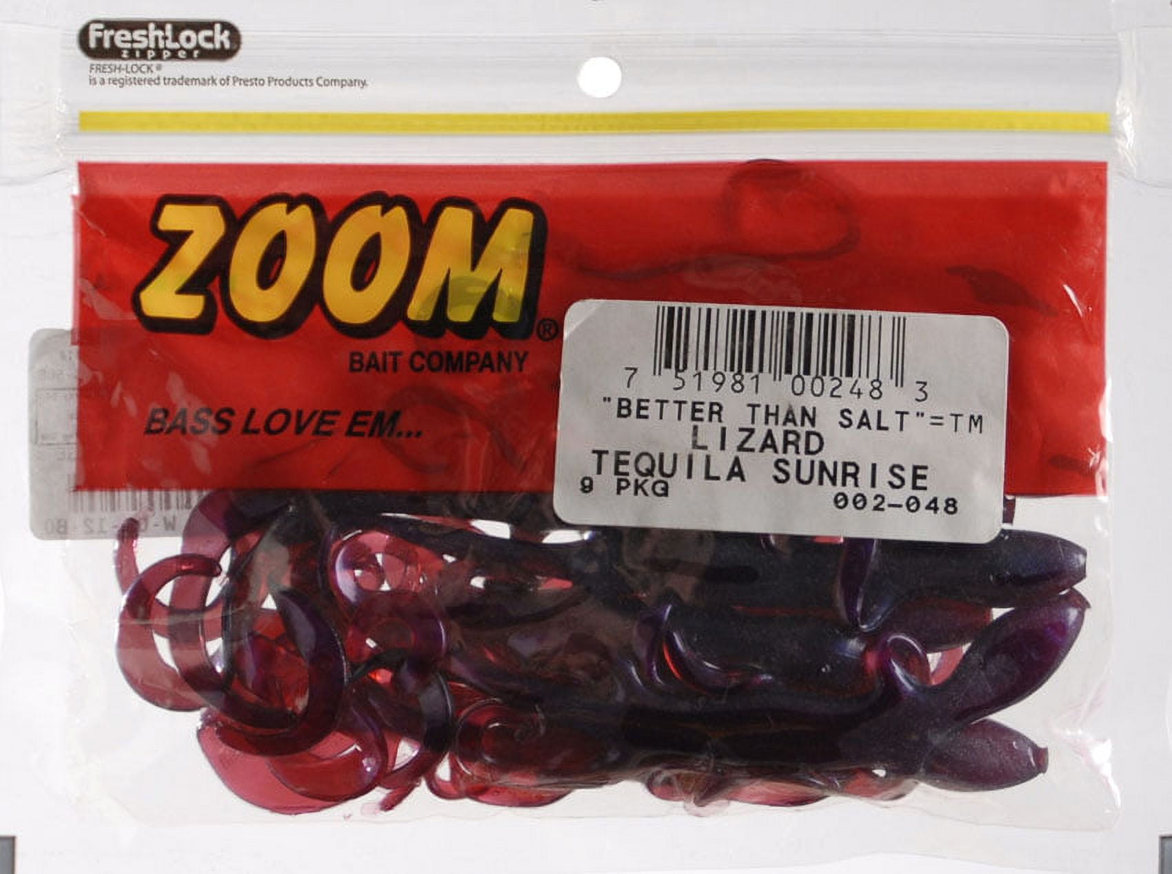 Zoom Bait Lizard, 6in., (9 Pack) Watermelon Candy Red 2281, Soft Plastic  Lures -  Canada