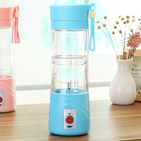 Personal Electric Fruit Juicer,Smoothie Maker,Portable Fruit Blender,USB Charger, 380ml Cup for Travel,Gym,Picnic,Home or