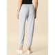 thumbnail image 4 of Pantalones Cintura Elástica Con Raya Lateral Casual Para Mujer Gris M Unique Bargains Pantalones, 4 of 6