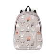 thumbnail image 2 of Rocae Various Rabbits for Durable Canvas Backpack Leisure Large Bag Travel Rucksack Multi-function Backpack Small, 2 of 8