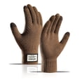thumbnail image 2 of Awdenio Mens Glove Winter Warm TouchScreen Cold Weather Gloves Thermal Soft Knit Gloves for Running, Driving and Hiking Texting, 2 of 6