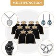 thumbnail image 3 of 30 Pieces Velvet Bags with Drawstrings Jewelry Pouches Drawstring Bags Jewelry Bags Velvet Present Bag Party Favor Storage Bag Makeup Pouch for Jewelr, 3 of 5