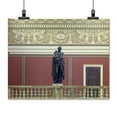 thumbnail image 2 of Print: Main Reading Room. Portrait Statue Of Gibbon Along The Balustrade, 2 of 4