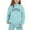 Sky Blue, variant on XUELUO Toddler Girls Outfits Sets Autumn Letters Los Angeles Print Hoodies With Sweatpants Athletic Girls 2 Pieces Outfits