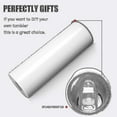 thumbnail image 5 of Sublimation Tumblers 20 Skinny Straight, Stainless Steel Sublimation Banmo, 5 of 5