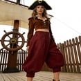 thumbnail image 2 of Couture Pants for and Stage Performance High Waist Double Design Attire for Everyday Leisure, 2 of 4