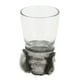 thumbnail image 3 of Vaso de whisky con diseño único de cabeza de animal, taza de cristal divertida y novedosa para bares, tabernas, juegos de fiesta, elefante, 3 of 5