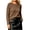 Brown(ladies tops), variant on LUVDA Women's Ribbed Knit Sweater Long Sleeve Crew Neck Pullover Casual Fall Top