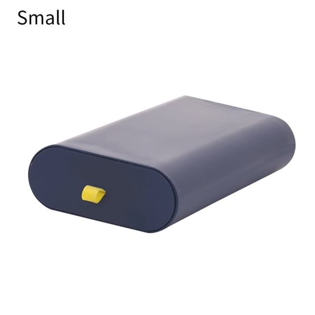 Organizador de cajones de escritorio Caja de almacenamiento de oficina autoadhesiva Bandeja de papelería invisible para dormitorio, Azul, S Speravity HA003824-03
